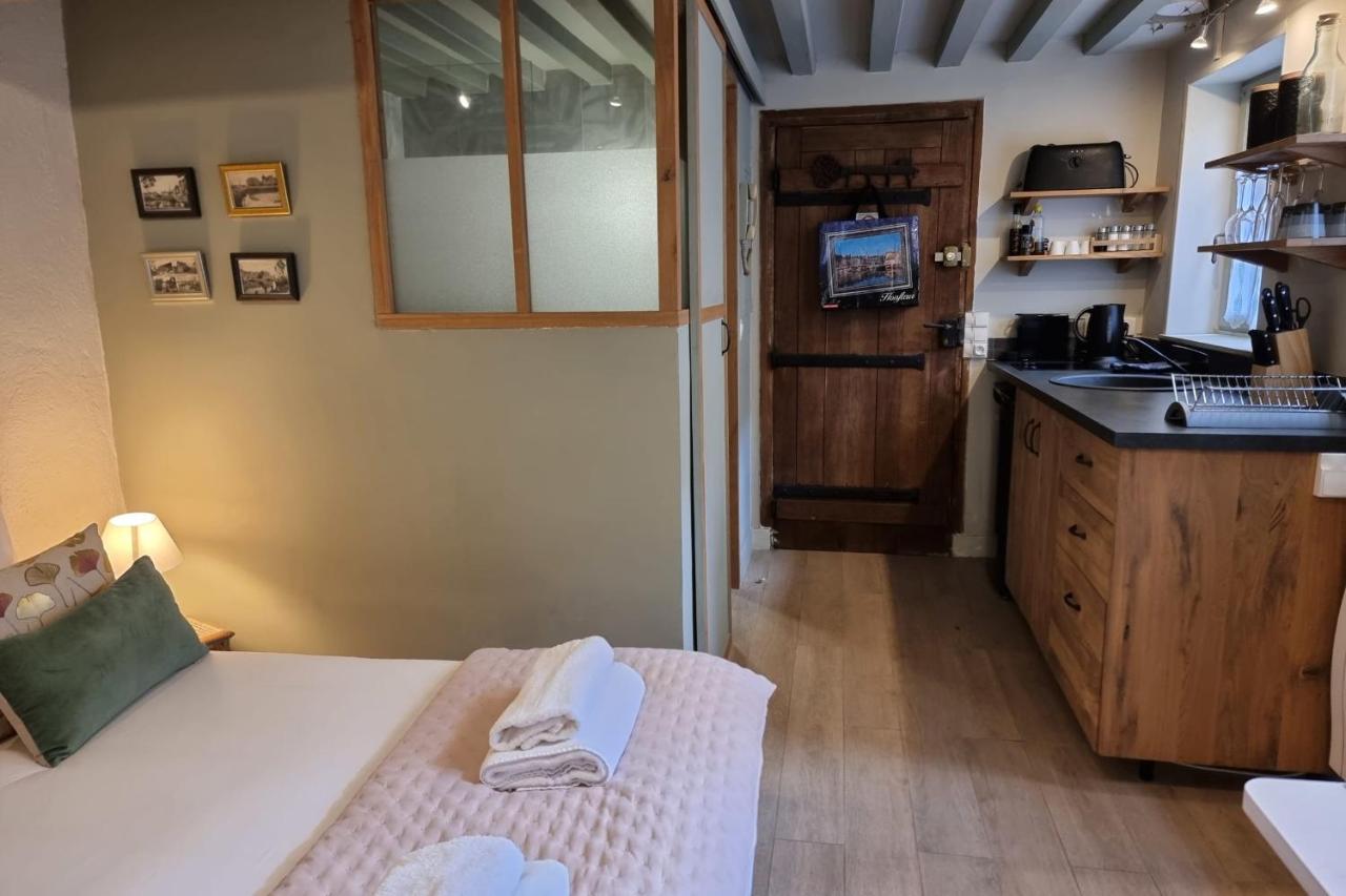 The Saint Jean Suite - Cozy For 2 - Center Honfleur With Fireplace Экстерьер фото